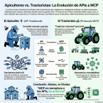 APIcultores vs Tractoristas del campo contextual: El futuro híbrido de las interconexiones IA