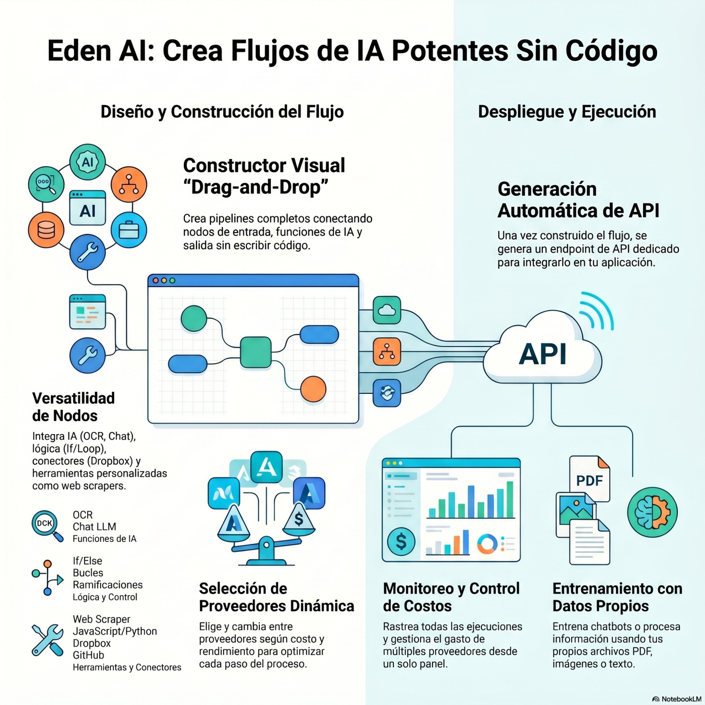 E074_Qué es Eden AI y cómo hacer flujos entre diversos modelos LLM episode artwork