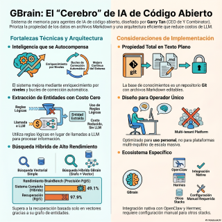 E106_GBrain es una memoria para Agentes IA alternativa a Obsidian